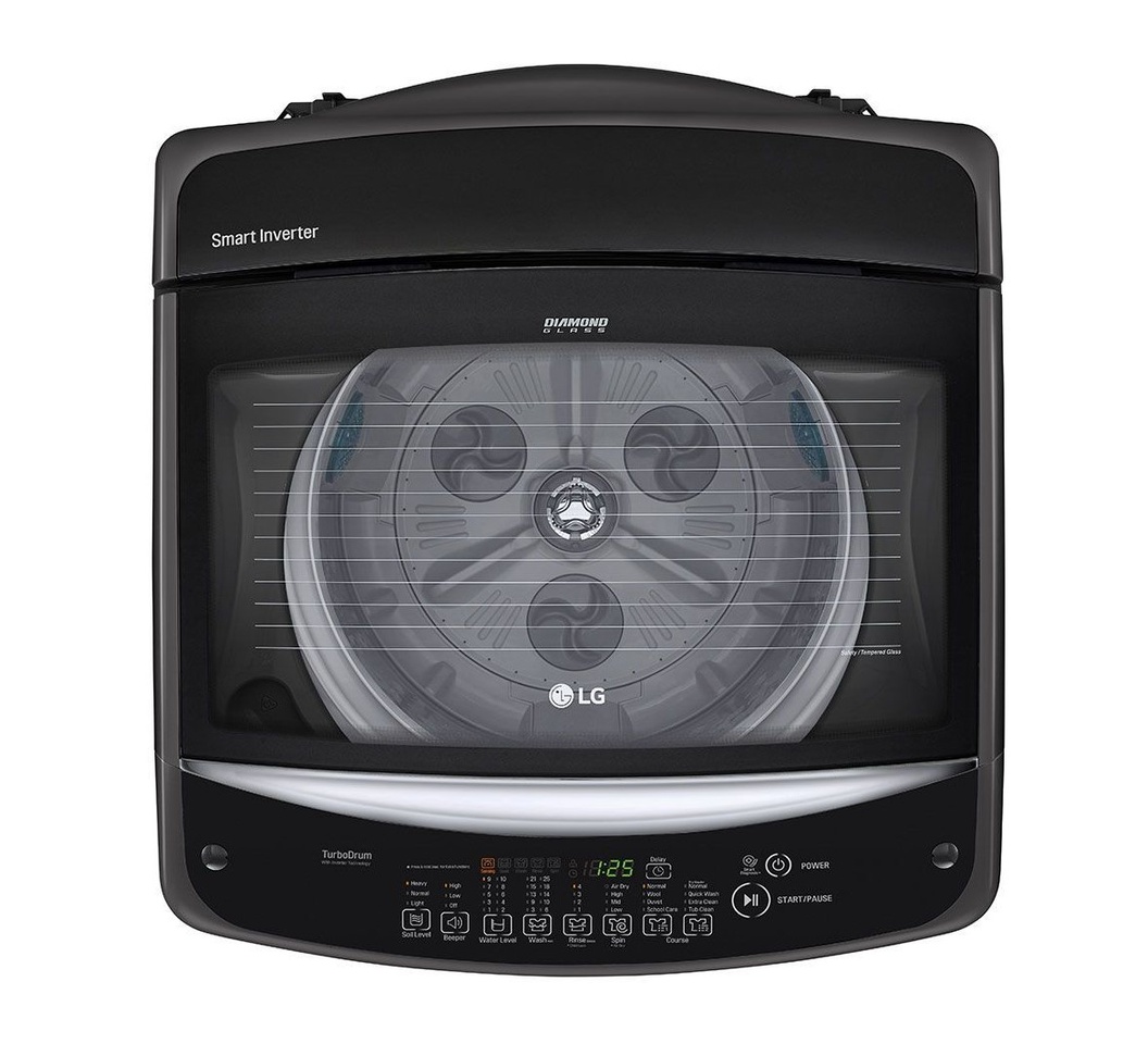 LG T1466NEHG2 Top Load Washing Machine, 14KG - Smart Inverter Control, Smart Motion, TurboDrum™ - Image 5