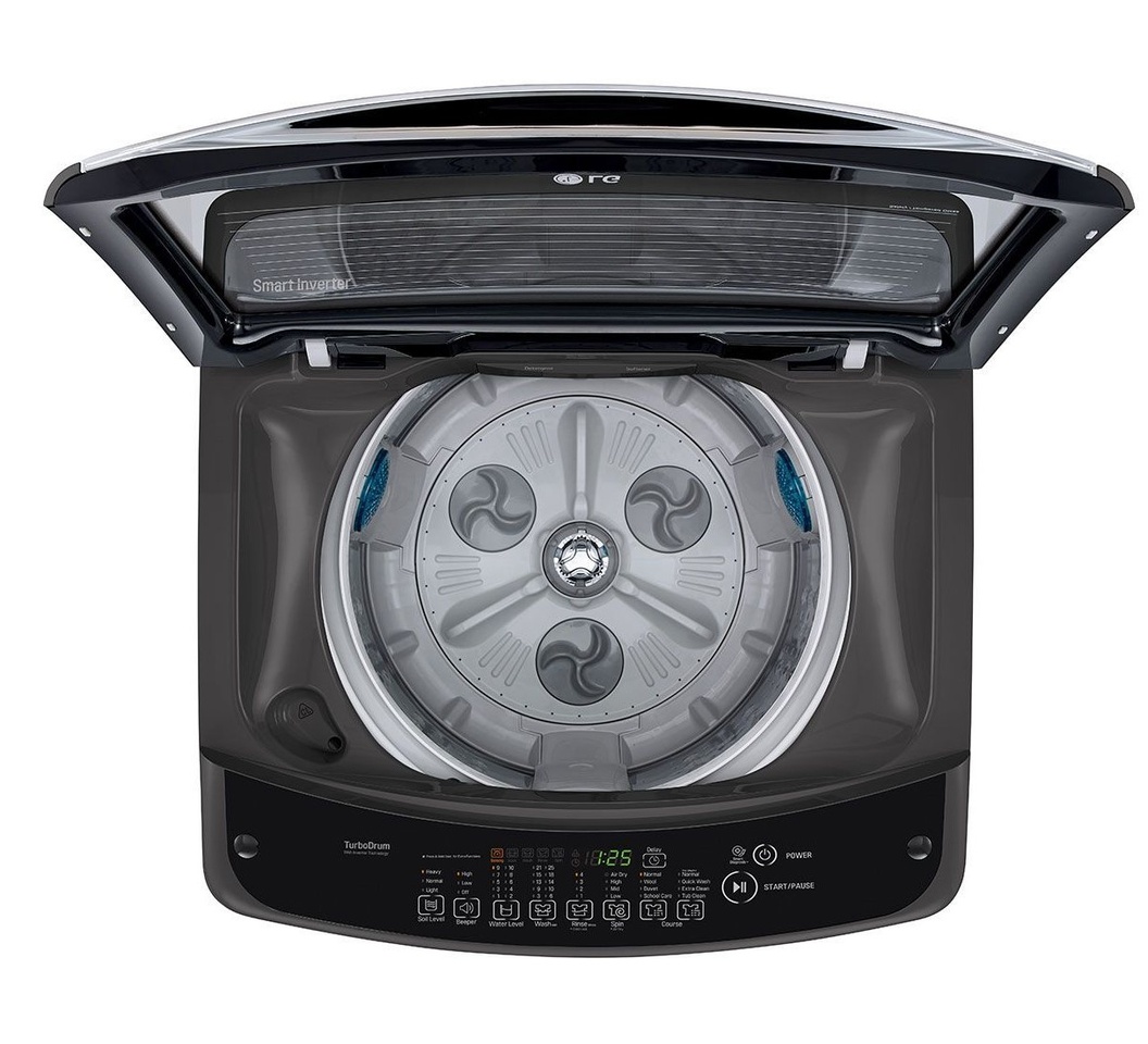 LG T1466NEHG2 Top Load Washing Machine, 14KG - Smart Inverter Control, Smart Motion, TurboDrum™ - Image 4