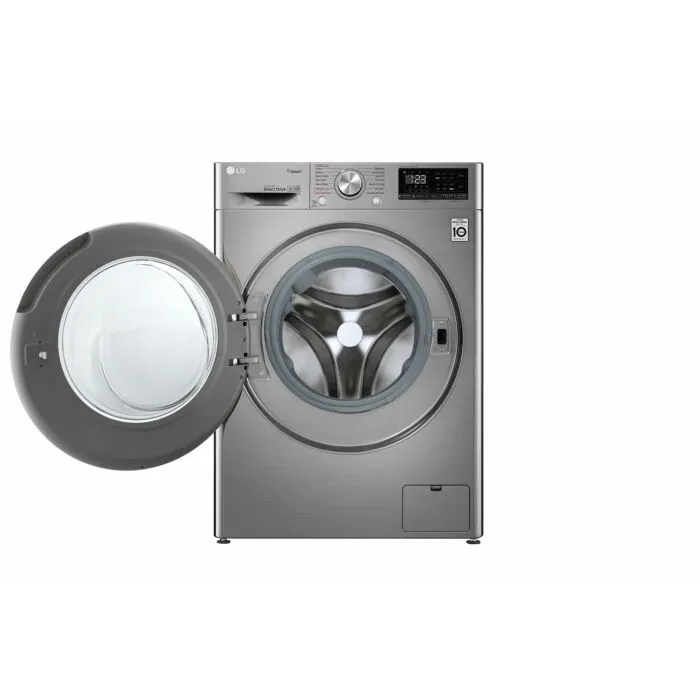 LG 10.5kg/7kg Washer Dryer Silver - F4V5RGP2T - Image 2